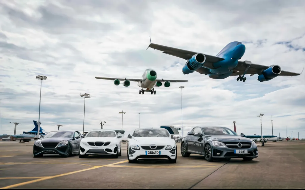 luton airport to hitchin
